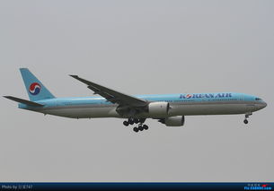 BOEING 777 3B5 HL7533 中国北京首都机场 Re 一组36R的777